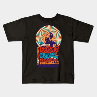 Psychedelic George Clinton Shirt Kids T-Shirt